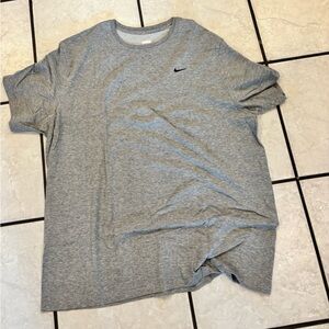 Nike Grey Heather Dri-FIT Athletic Tee